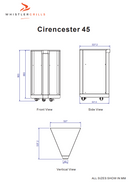 Whistler 45 Degree Corner Cabinet Cirencester