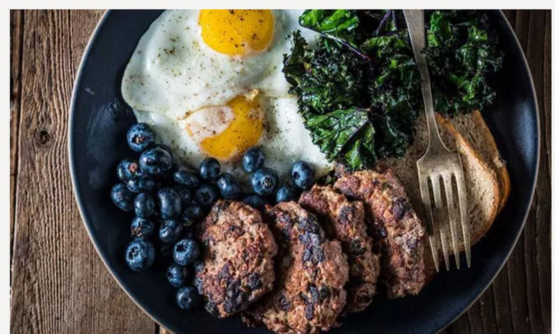 GRILLED BLUEBERRY BREAKFAST SAUSAGE