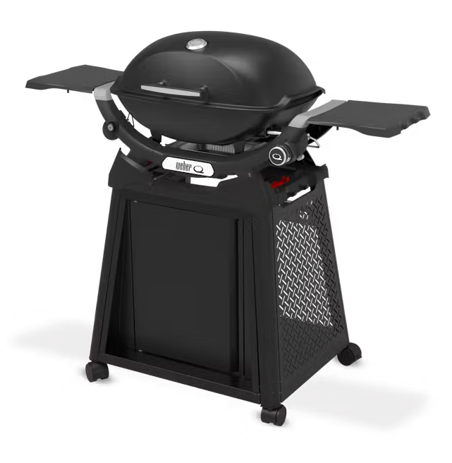 Weber Q 2200N Gas Barbecue with Side Tables & Premium Cart
