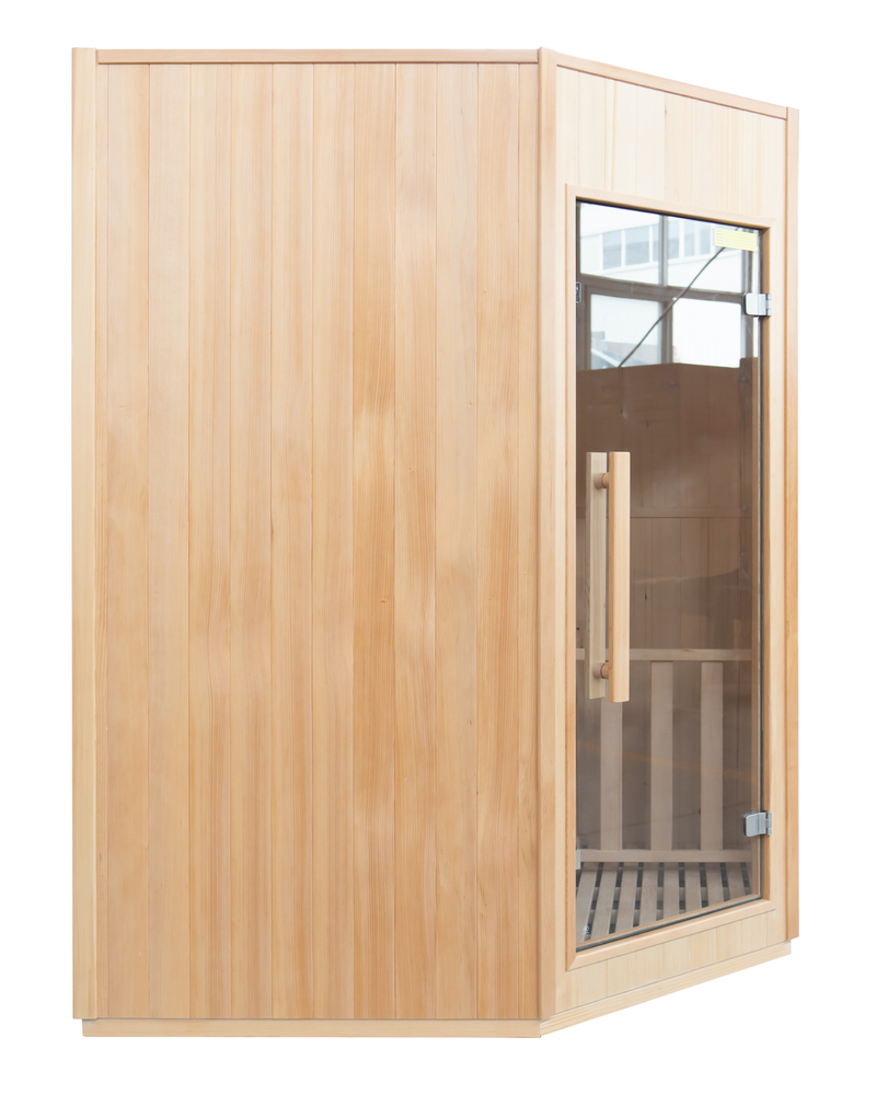 Zen 3/4 Person Corner Steam Sauna