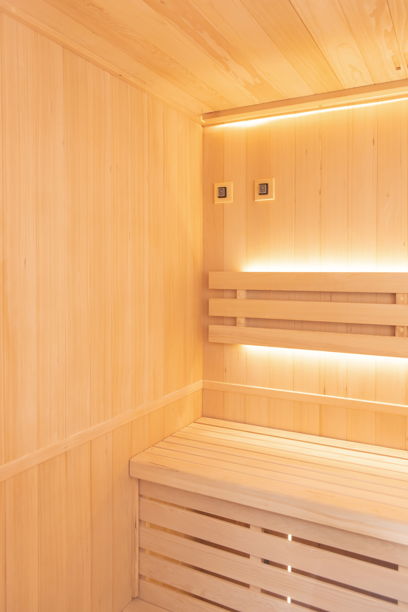 Zen 3/4 Person Corner Steam Sauna