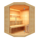 Sense 3 Person Corner Traditional Sauna