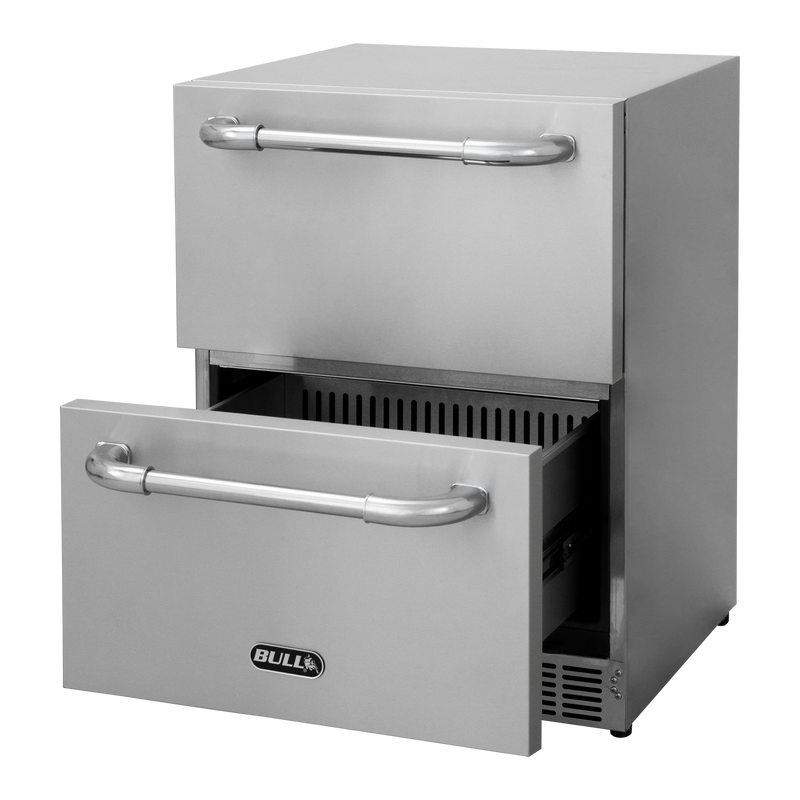 Bull Premium Double Drawer Outdoor Fridge