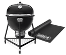 Weber Summit E6 Kamado Charcoal Grill + Free Protection Mat