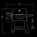 Pit boss Competiton 1250 Pellet Grill