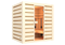 Hybrid Combi Indoor 4 person sauna
