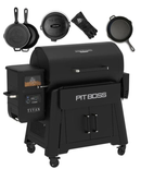 Pit Boss Competition Series 1600 Titan Pellet Gril & Free Cast Iron Set