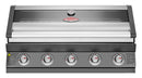 1600 Stainless Steel 5 burner built in barbecue Dark