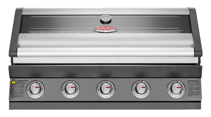 1600 Stainless Steel 5 burner built in barbecue Dark