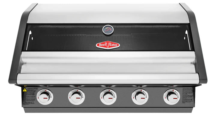 1600 Stainless Steel 5 burner built in barbecue Dark