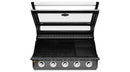 1600 Stainless Steel 5 burner built in barbecue Dark