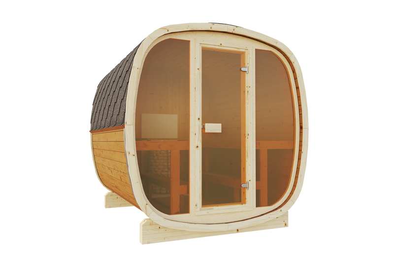 Pre Order UKU 6 Person Thermowood Outside Sauna