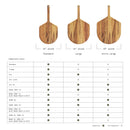 Acacia Wood Pizza Peel & Server 16" XL