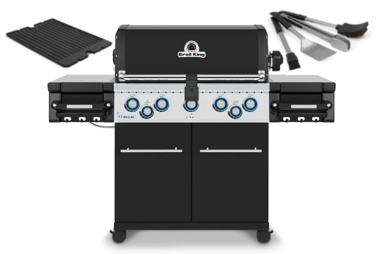 Regal 590 Gas Barbecue & Free Tool Set & Griddle