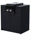 Fairford Side Burner cabinet Black