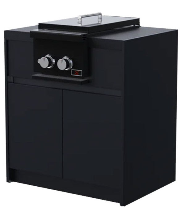 Fairford Side Burner cabinet Black