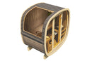 UKU 2-3 Person Thermowood Outside Sauna - In Stock
