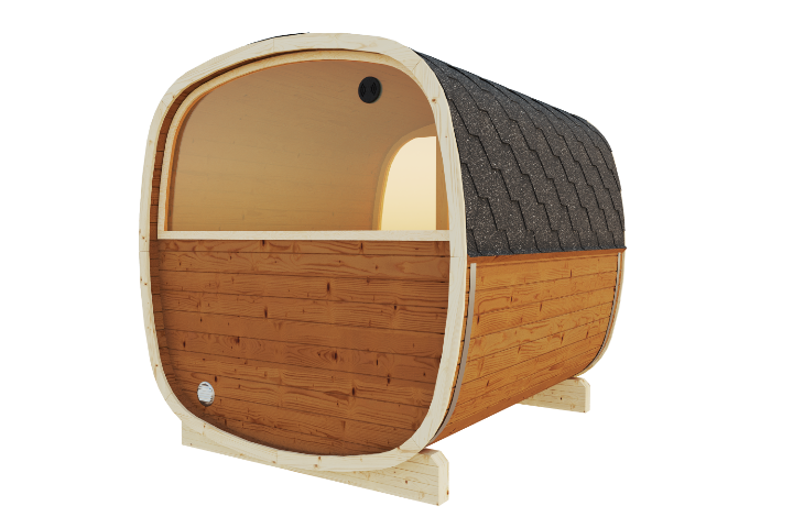 Pre Order UKU 6 Person Thermowood Outside Sauna