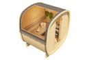 Pre Order UKU 4 Person Thermowood Outside Sauna