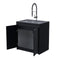 Fairford Sink Cabinet (Black)