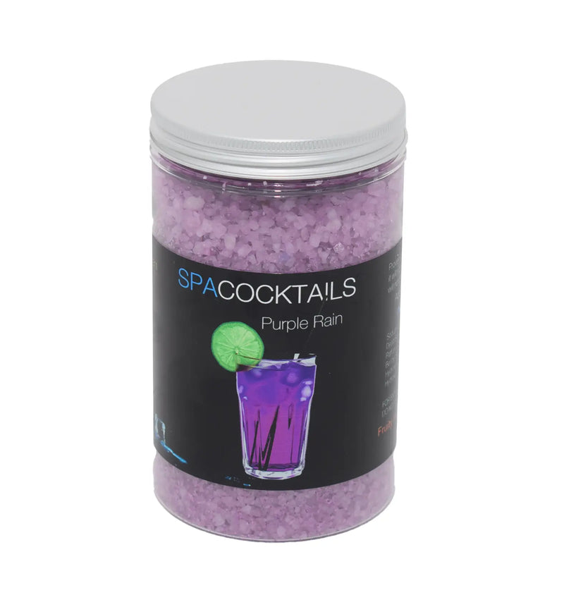 Purple Rain Cocktail Spa Essence crystals