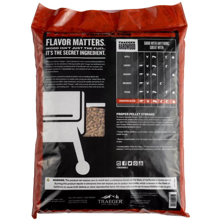 Traeger Signature Blend Pellets 20lb