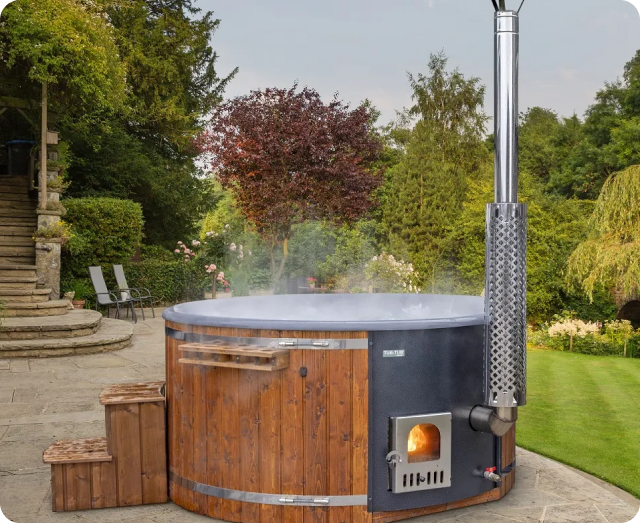 Wood Fired Hot Tub