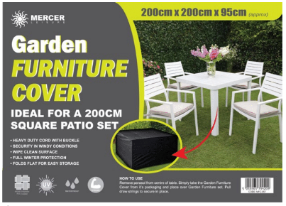 200cm Square Furniture Set cover