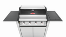 1600 Stainless Steel 4 burner barbecue on trolley + free cover