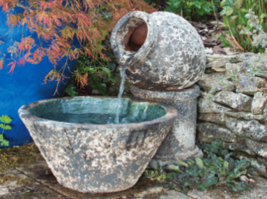 Ancient Water feature Falling Bowl