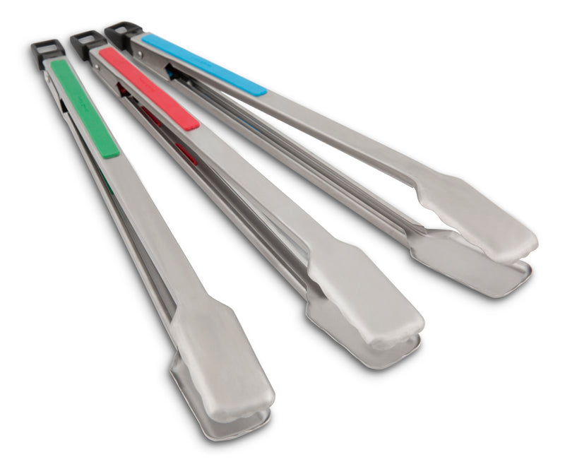 3 Pack Grilling Tongs