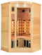 Apollon 2 Person Corner Quartz Infrared Sauna