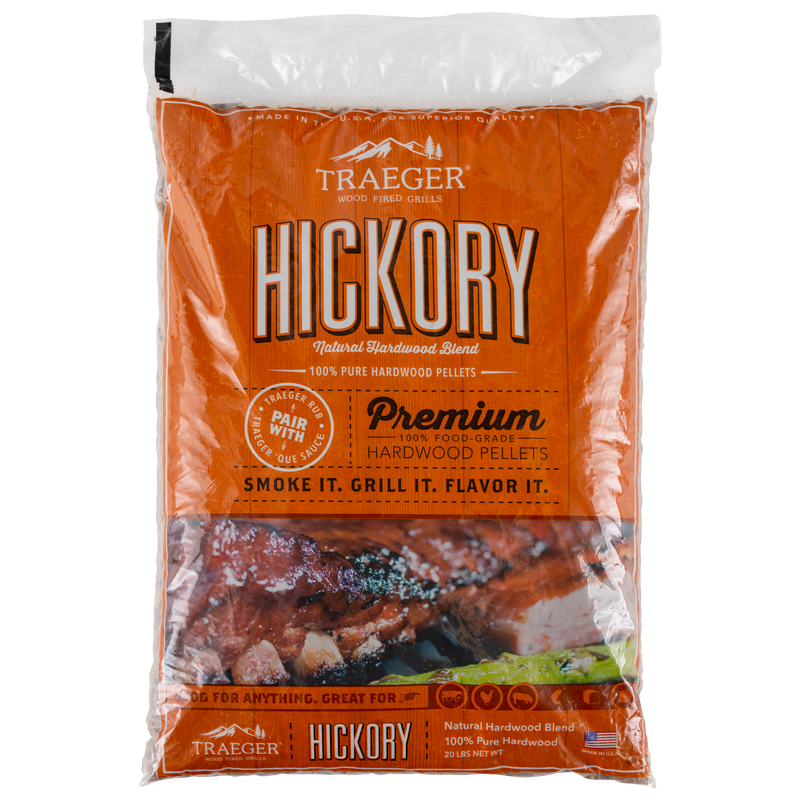 Traeger Hickory Pellets 20LB Bag