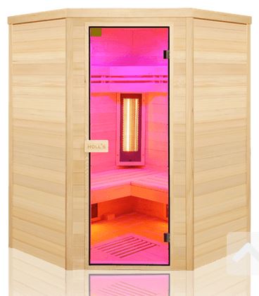 Pre Order Purewave 3 person Corner Full Spectrum Infrared Sauna