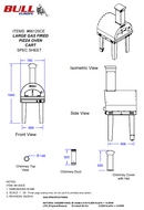 Pre Order Bull Gas Pizza Oven Large + Cart