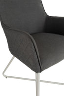 Santorini Dining Chair Dark Grey (Pair)