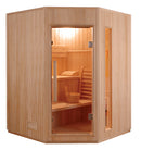 Zen 3/4 Person Corner Steam Sauna